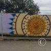 Mural at Armando Arias and Machinatza