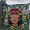 Mural in Parque Central