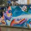 Mural on Armando Arias at Machinatza