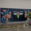 Mural on E45 Panamericana near Armando Arias