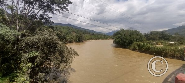 Zamora River from the Puente Pullaguari