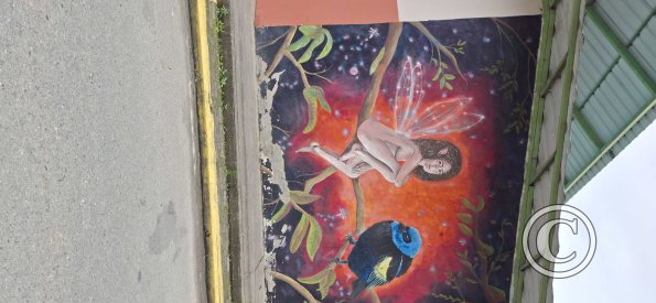 Mural on Rafael Ordonez at Jose Maria Jara