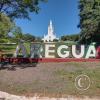 City name sign and the Catedral
