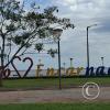 city name sign at the costanera near Super Seis (2)