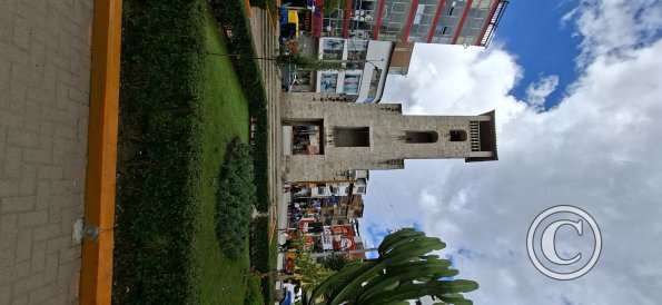 Tower in Parque José María Arguedas Altamirano