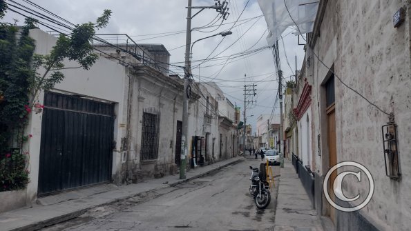 Calle Beaterio from Av. Emmel