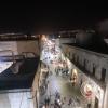 Calle Santa Catalina from a rooftop restaurant