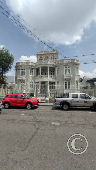 Casona -Manson- built in 1923, Calle Quezada near Av. Ejercito