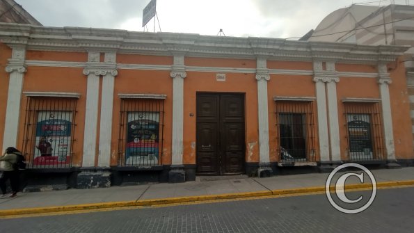 Colonial house, 1866, on Calle Rivero near Calle Mariano Melgar