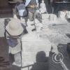 Plaza de Armas, exhibition, carving sillar