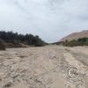 Dry river bed from Atico to the coast