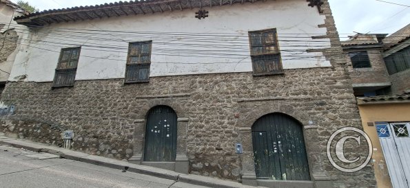17th century house on Jiron Franciso Pizarra near Jiron Arequipa