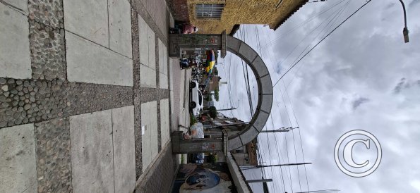 Arch at Paseo de la Cultura