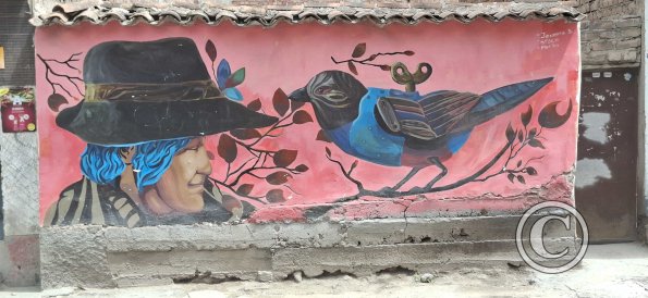 Mural at Jiron Manco Capac and Jiron Miller