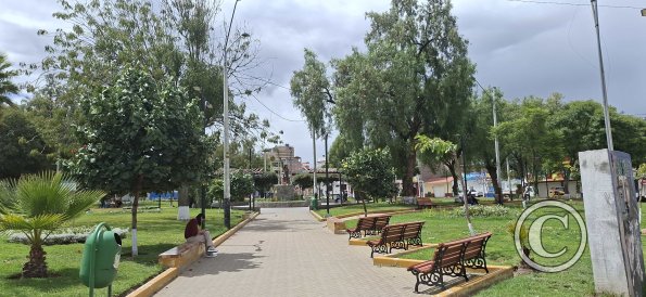 Parque El Nazareno at Jiron A Valdejomar and Jiron Ricardo Palma