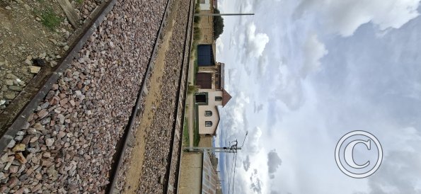 Century-old railway station house