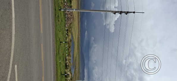 View from the Park in the highway PE-35 at Jiron Atahuallpa