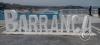 Barranca sign at Mirador Bajada De Chorrillos at end of Jiron Miguel Grau