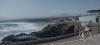 Beach view from Carretera Panamericana near Calle 2 de Enero