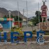 Chepen sign at Carretera Panamericana y Av. 28 de Julio
