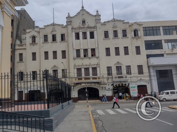 Historic building at the Plaza de Armas