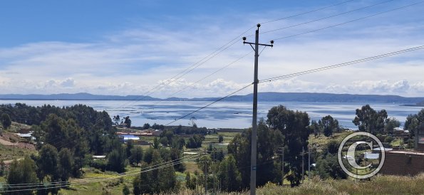view of Lake Titicaca