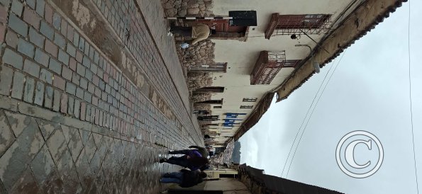 Calle Hospital near Av del Ejercito
