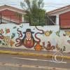 Mural on Jiron Belen near Plaza Belen