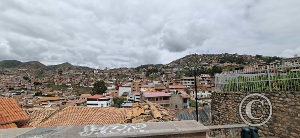 View from Iglesia de Santa Ana