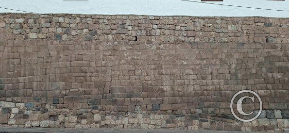 Wall of Iglesia Santa Teresa