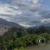 View from Open Plaza of el Rio Huallaga