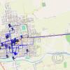 Huarmey 2024 walking route with photo locations