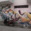 Mural - unnamed pasaje behind the Parroquia Rosario (2)