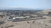 View of Ica from a sand dune outside of Huacachina