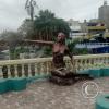 Mermaid sculpture at the Malecon near the Muelle de Ilo