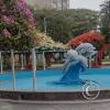 Sculpture at the Malecon y Calle Alfonso Ugarte