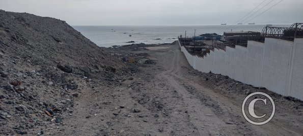 The road to the beach, believe it or not