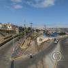 View from the pedestrian overpass at Av. 28 de Julio y Av. Jose Joaquin Incian