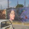 Mural - Rio Amoju near JAv. Mesones Muro y Mariano Melgar