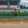 Mural across from Alameda Turistica near Jiron La Punta