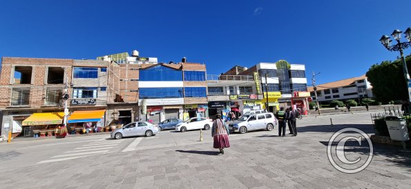 Alongside the Plaza Mayor