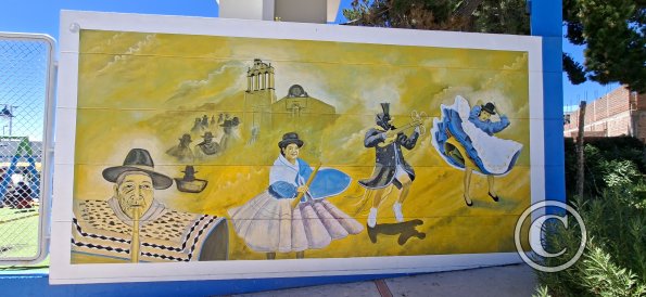 Mural at the Complejo Recreacional