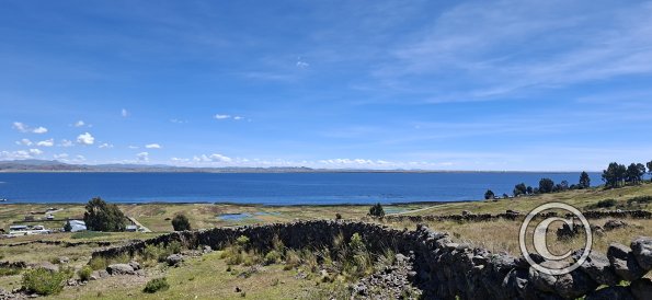 View from the Pre-Inca collapsed funerary tower