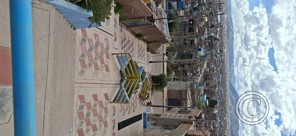 Stairs from the Antenna Hill