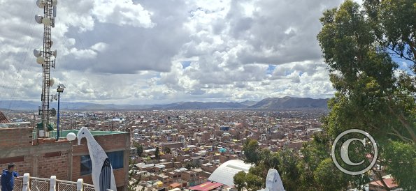 View from Mirador Chinipilcos on Jiron Milagros
