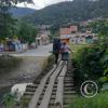 Foot bridge from the Malecon to Calle Las Guanabanas