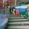 Mural along the stairs from Av. Chanchamayo up to Jiron Lima (2)