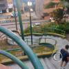 Stairs down from Jiron Lima to Av. Chanchamayo