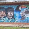 Mural on Jiron Miraflores and Jiron Daniel Alcides Carrion