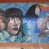 Mural on Jiron Miraflores at Jiron Daniel Alcides Carrion